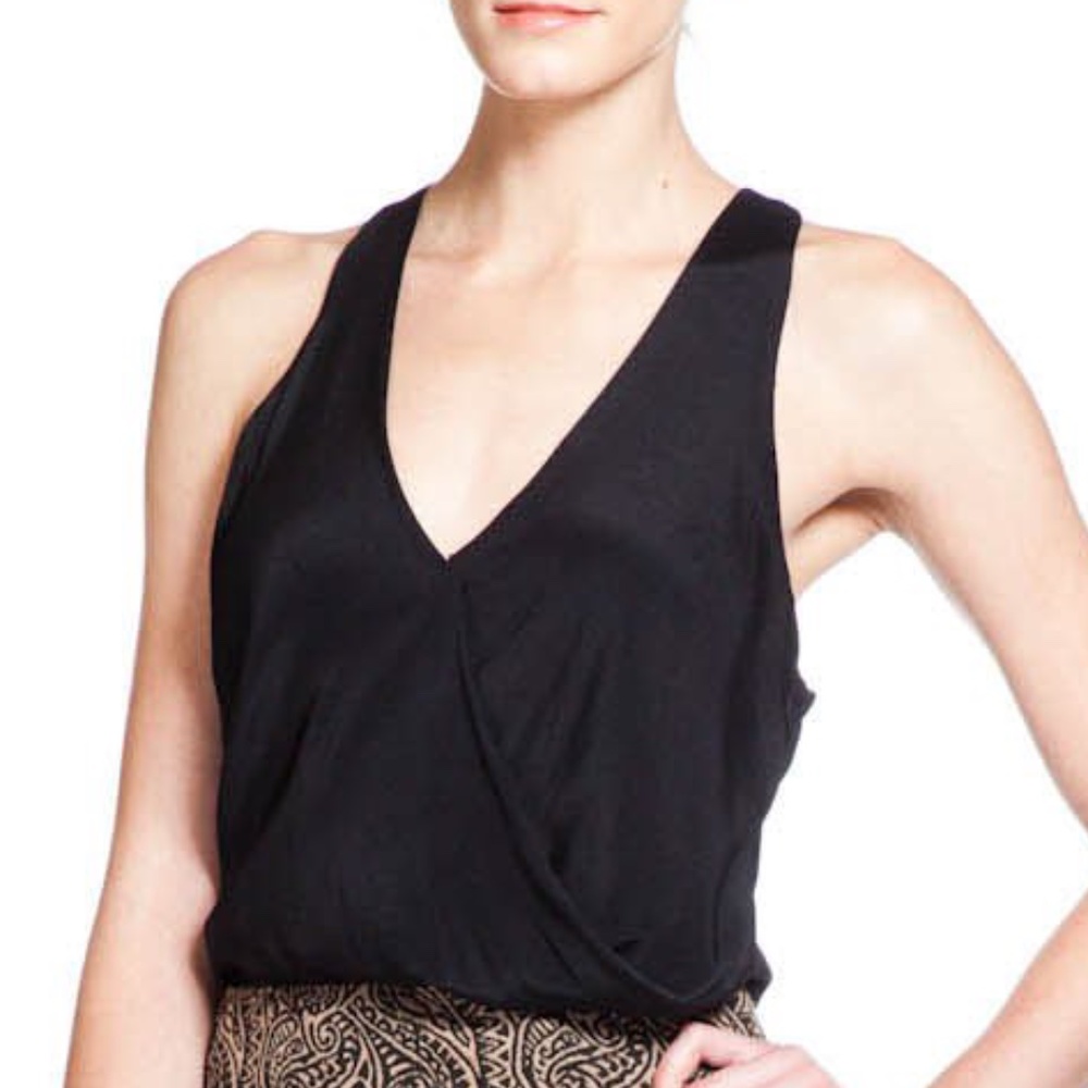 Nicole Miller Enzyme Silk Cowl Tank Top  (NWT!)